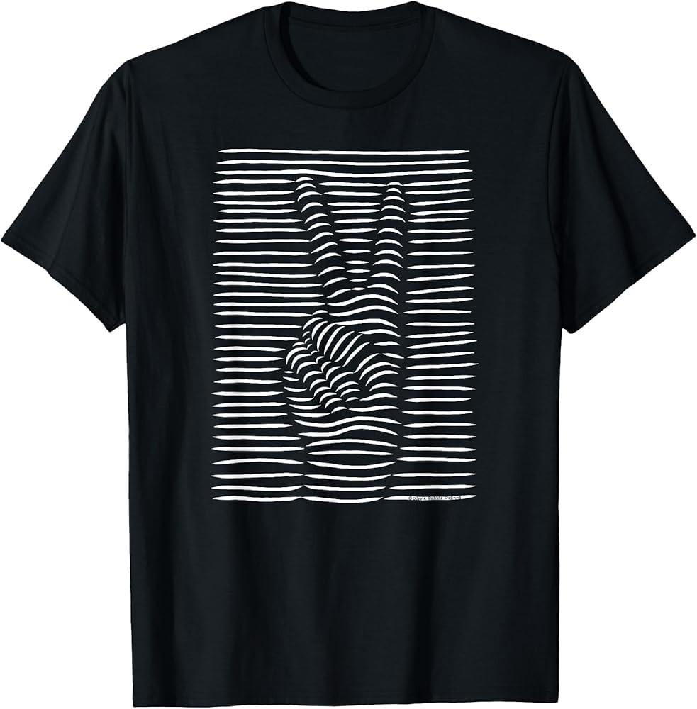 

Cool and Artistic Hand Peace Sign TShirt Unisex T-Shirt S