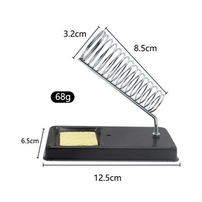 Sturdy Metal Soldering Iron Stand with Fixed Screw Base for Safety