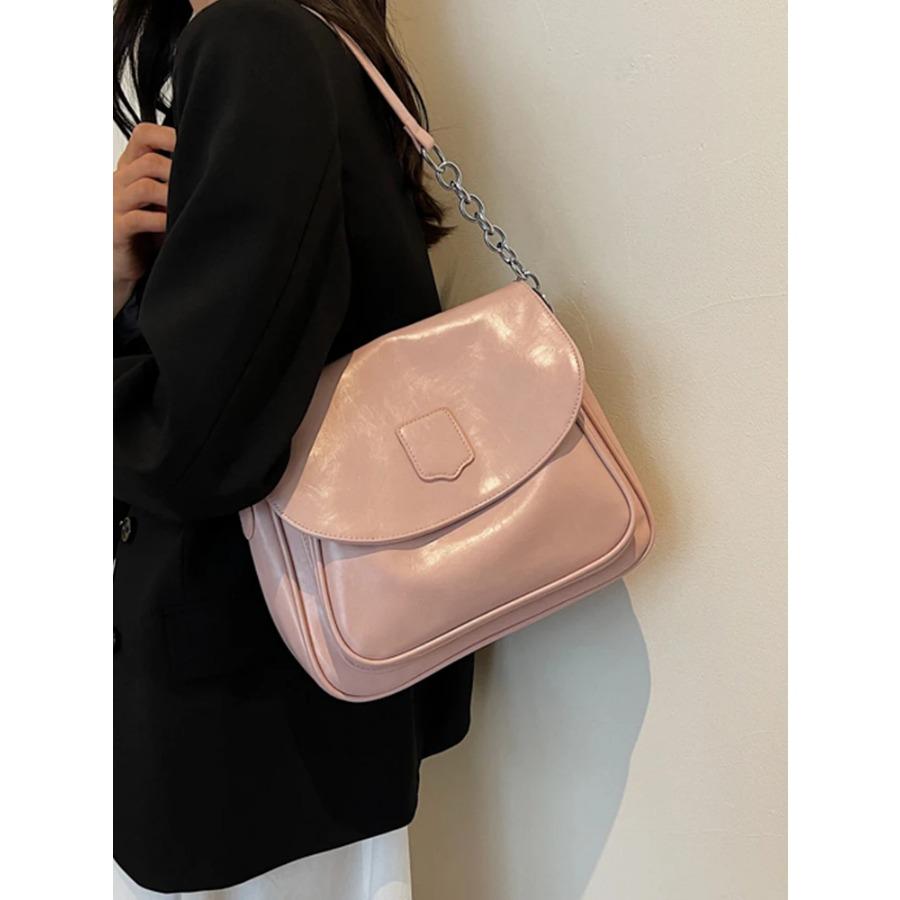 Autumn Winter Large Capacity Commuter Underarm Bag Women Retro Texture Crossbody Bags  New Soft Leather Messenger Bag