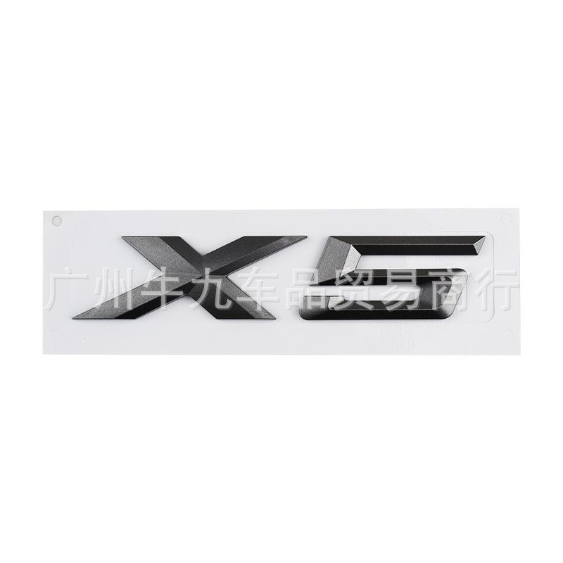 Suitable for the new X1 X2 X3 X4 X5 X6 X7 GT car logo, trunk tail label, car sticker