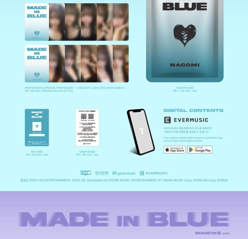 (PLATFORM EVER ver.) MADEIN S [MADE in BLUE] ALBUM