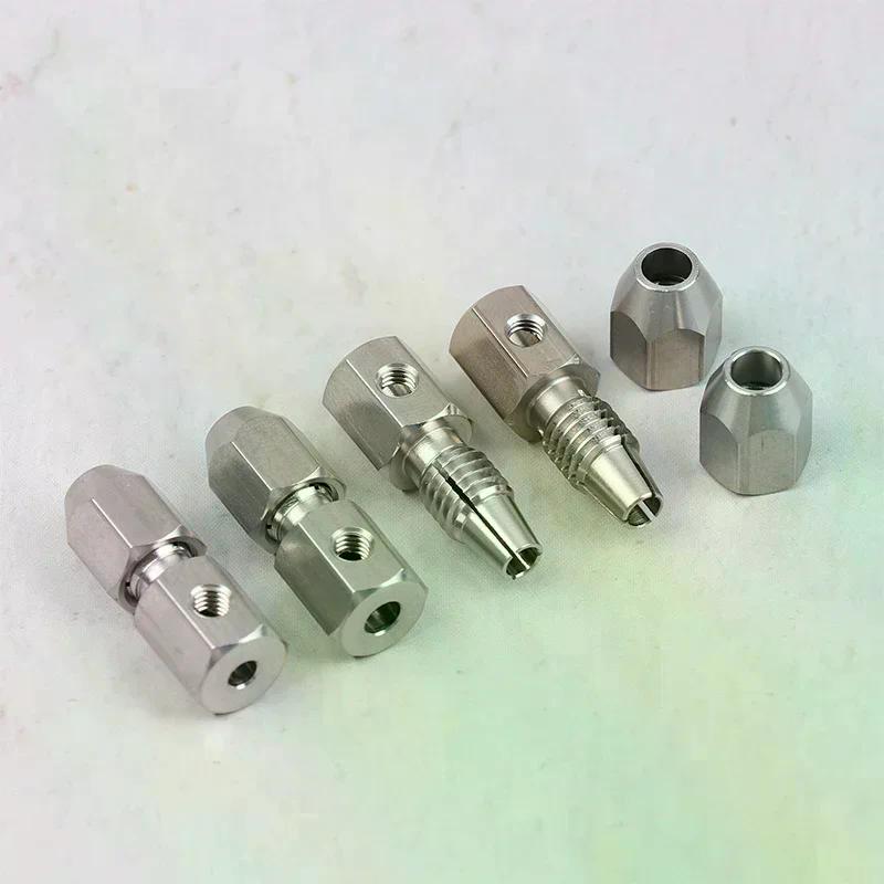 

1Set Flexible Coupling Stainless Steel Flex Collet Coupler 3.17/4/5/6MM For Model Electric Boat Parts 4MM