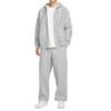 Nike Solo Swoosh Full-Zip Fleece Hoodie 'Dark Grey Heather Light Smoke Grey White' Men's HV1085-063