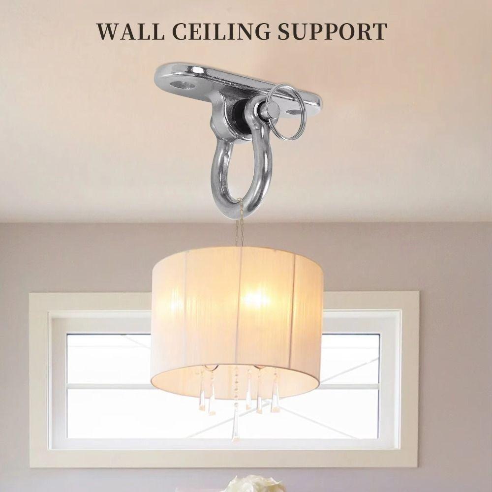 Hanging Brackets Hammock Chair Hooks 360 Rotating Swing Fixed Plate Swing Hangers Set  Concrete
