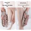 Dual-Use Coarse Grit Exfoliating Mitt – Powerful Mud Removal Bath Towel for Adults