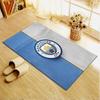 Manchester City Football Club Teppich für Wohnzimmer Schlafzimmer Zuhause Sofadekoration, Kinderspiel Rutschfeste Bodenmatte