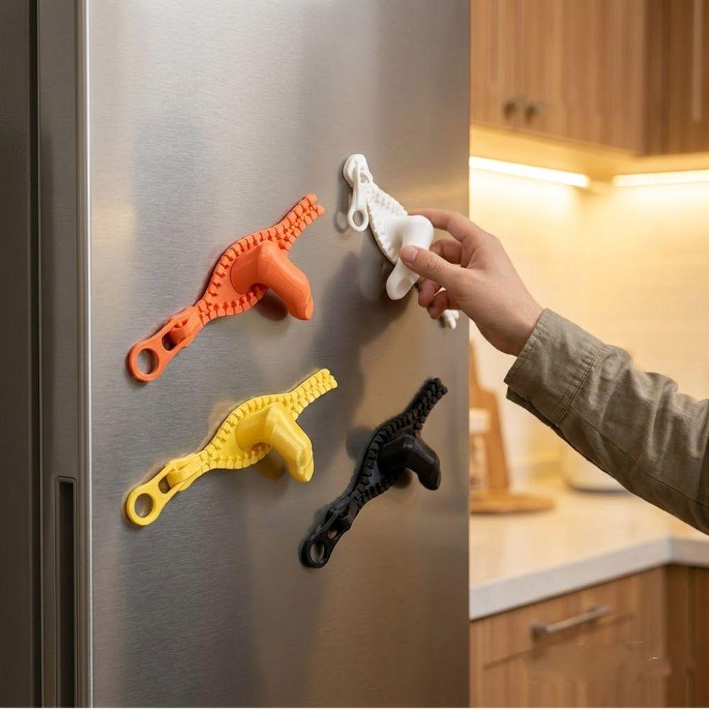 Plastic Finger Refrigerator Magnet Funny Novelty Fridge Sticker Decor Home Decor