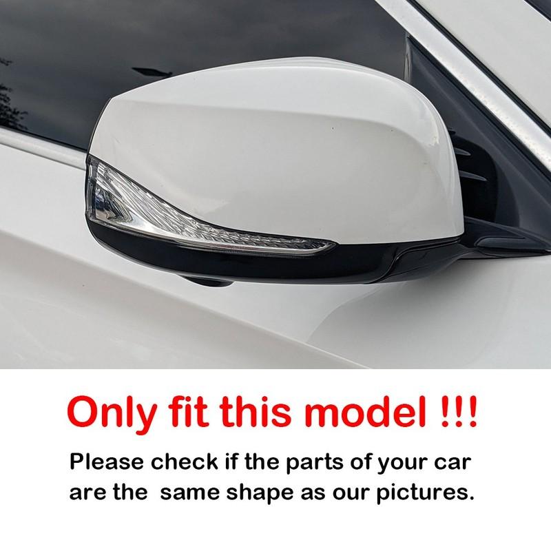 For Infiniti QX50 QX55 -2024 2x Car Sticker Rearview Side Mirror Cover Wing Cap Exterior Case Trim Accessories Vehicle Decor