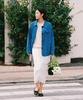 Manggomaenipeullijeu Hem Washed Skirt_Ivory