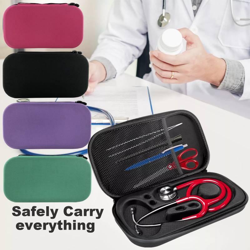 Stilvolle und kompakte Stethoskop-Organizer-Tasche in verschiedenen Farben erhältlich, robustes EVA-Material für Schutz