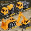 Durable Engineering Excavator Toy Model for Kids