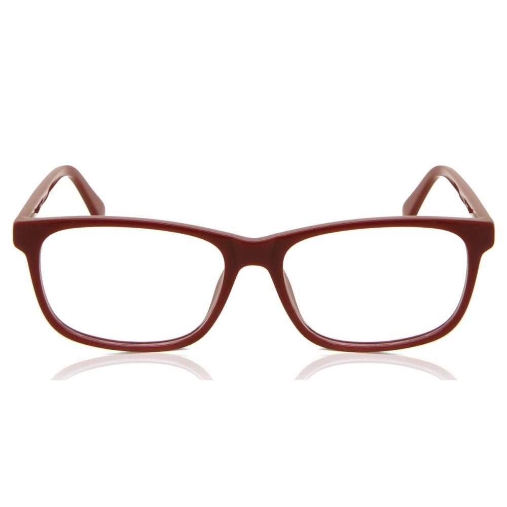 

Full Rim Square Shiny Red Smartbuy Collection Jing Am70c Fashion Unisex Eyeglasses Shiny Red/50