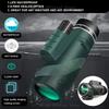 Powerful Telescope Mini HD 5000M Folding Long Distance Telescope for Hunting Sports Outdoor Camping Travel