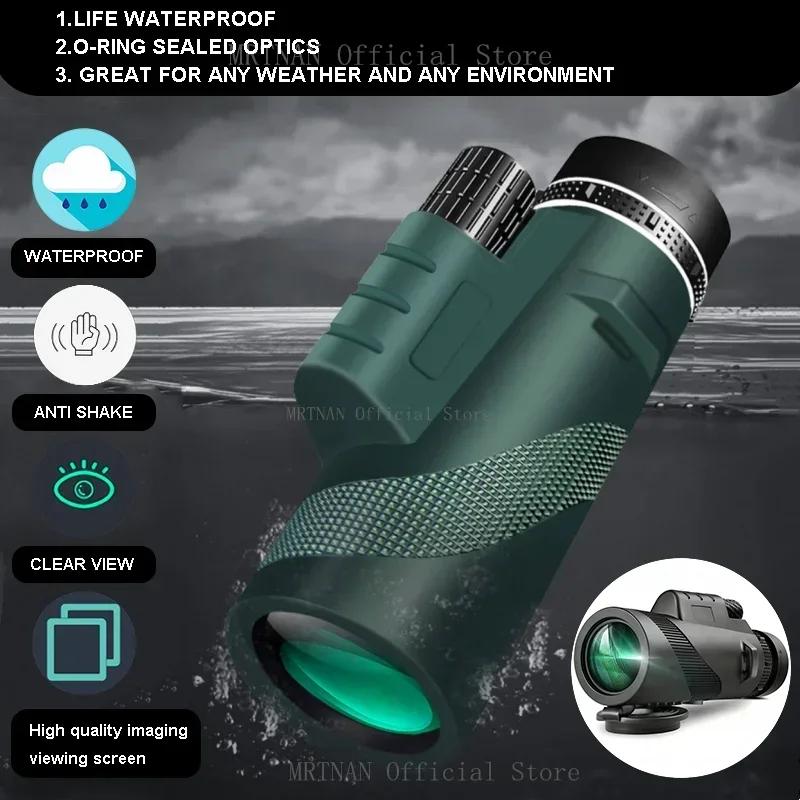 Powerful Telescope Mini HD 5000M Folding Long Distance Telescope for Hunting Sports Outdoor Camping Travel