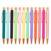 Retractable Ballpoint Pen 1.0mm Writing Pen Metal Ballpoint Pen Black Ink Stationery Pen for Student Teacher