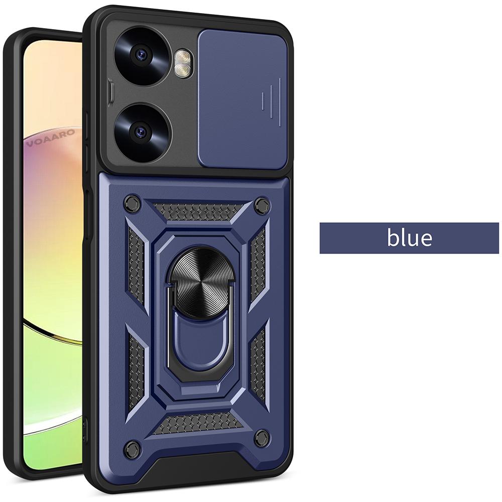 Slide Lens Armor Funda for Huawei Nova 12 SE Case for Huawei Nova 11 9 SE 12S 11i 12i 10 Pro 12 Lite Y72  Ring Stand Case