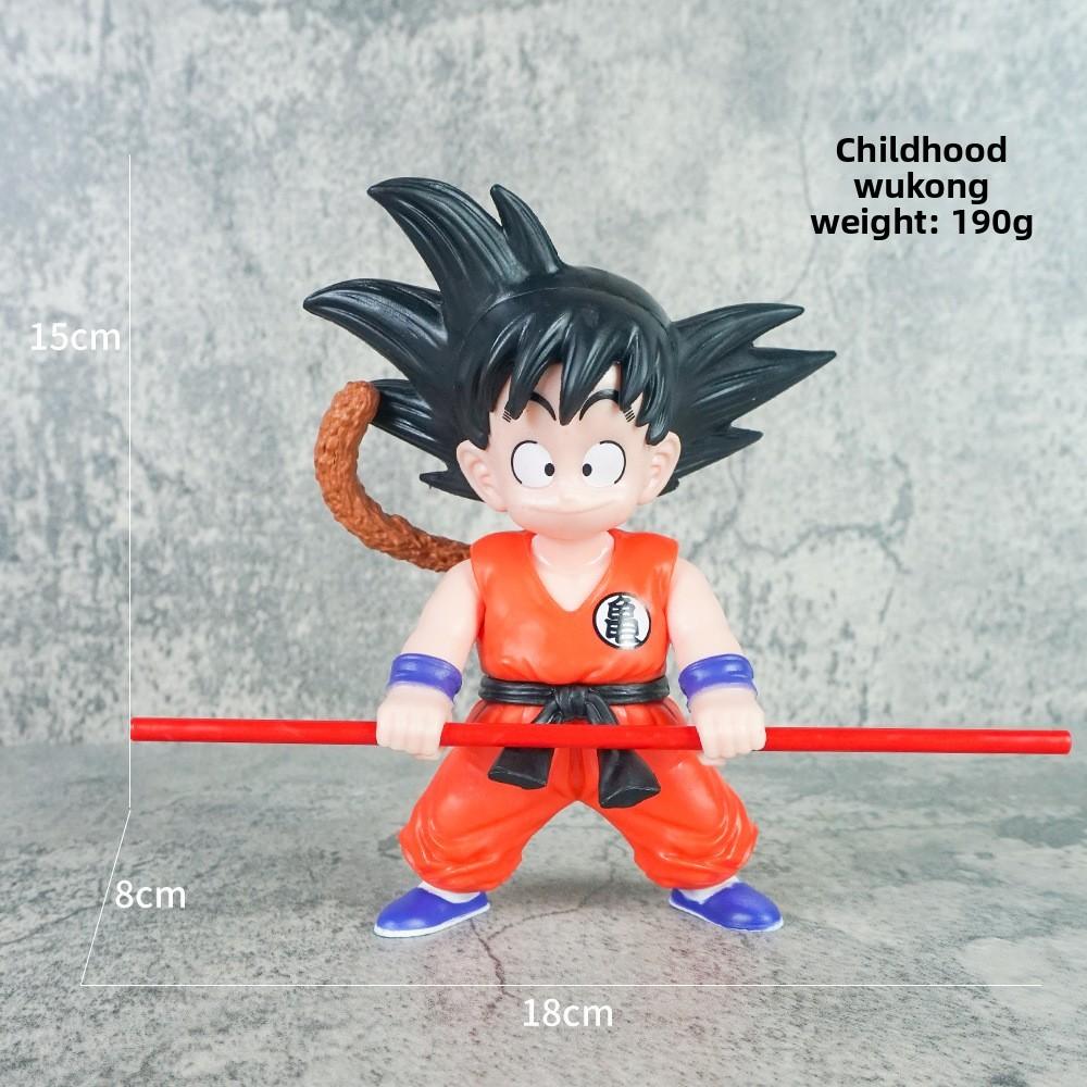 Dragon Ball Goku And Kuririn Pvc Action Figure For Collectors And Kids
