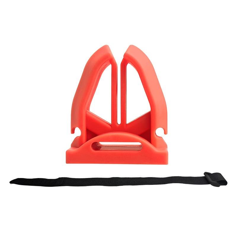 1/2Pcs Portable Silicone Fishing Rod Holder For Various Fishing Pole Fastener Binding Clip Tight Fishing Accessories