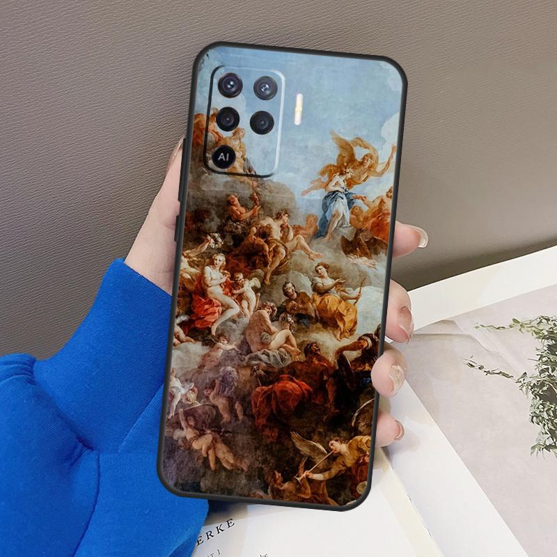 

Renaissance Art Painting Case For Oppo A78 A38 A18 A98 A58 A60 A80 A40 A96 A76 A16 A94 A74 A54 A15 A17 A57 A77 A5 Pro OPPO A40 A40m