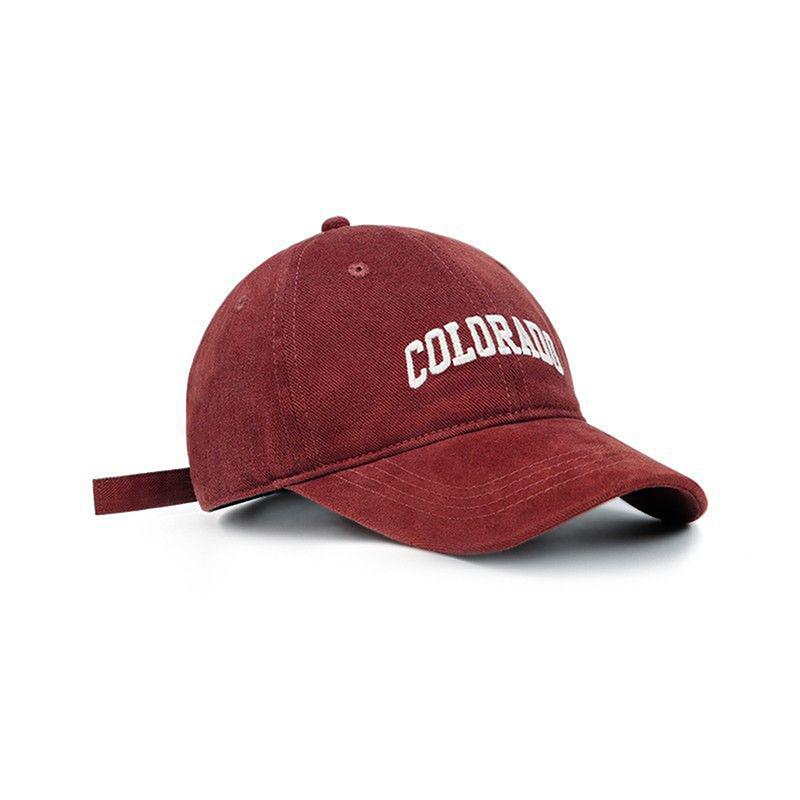 Letter Embroidery Baseball Caps Spring Summer Men Women Adjustable Casual Hat Hip Hop Streetwear Sun Hats