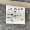 SOV. [Good Condition] 0305-410-233 White Raccoon Fur Best 36 grayUsed