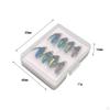 8x Fly Fishing Lures Artificial Realistic Portable Baits with Sharp Hooks for Bluegill