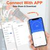 BTMETER BT-7200CAPP Digital Clamp Meter Auto Range 4000 TRMS AC DC Voltmeter Ammeter Ohm Capacitance Frequency Tester with Data Export Mini Multi