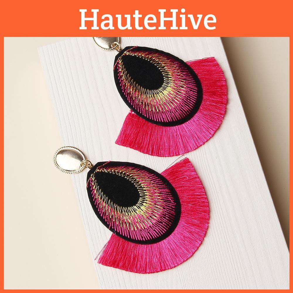 Jewelry Trendy Feather With Embroidery For Gift Birthday And Events Cultural