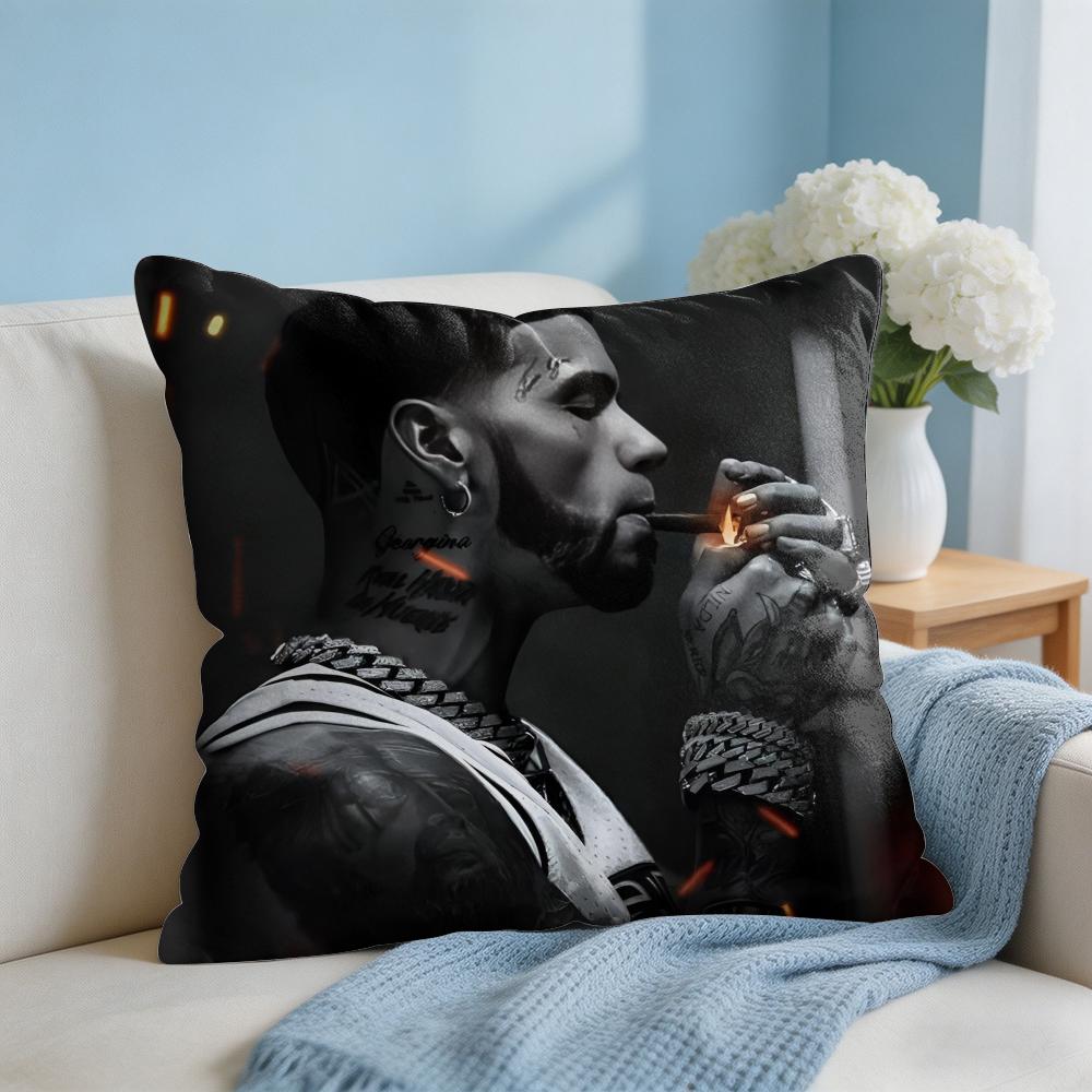 Fashion Singer AAnuel AA Cushion Cover Square Pillow Bedroom Sofa Leisure Comfort Living Room Home Decoration X