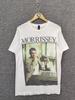 Vtg 90er Morrisey T-Shirt Geschenk für Fan Weiß Kurzarm Unisex T-Shirt KH10441