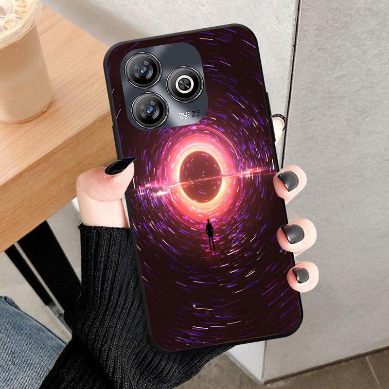 Für ZTE BLADE A75 4G Hülle Coque Luxus Stoßfest Weiches TPU Silikon Handyhülle Für ZTE BLADEA75 Fundas Capa Modehülle