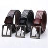Belt Retro Belt Washed First Layer Cowhide Belt Pin Buckle Men's Korean Version Versatile Yellow Cowhide Belt