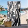 Fulham Football Print Beach Towel, Large Soft Quick Dry Towel for Beach Camping Swimming
