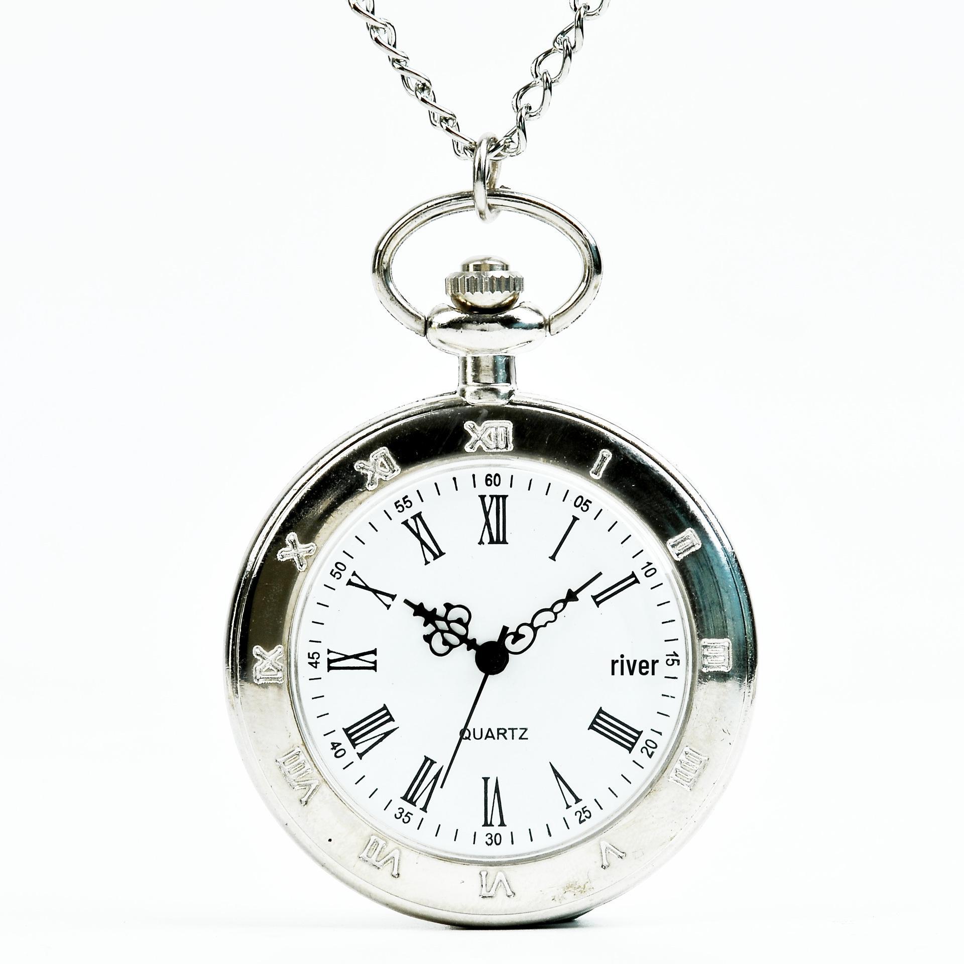 

Большие ретро кварцевые карманные часы с римскими цифрами 8861