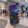 Halloween Haunted House Skull Pumpkin Phone Case For iPhone 16 15 14 Pro Max 13 12 11 Mini Wavy Edge Frame Cover