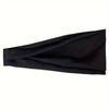 Stretch Fabric Yoga Headband Sweat Absorbent Head Wrap New Workout Headband  Workout Accessories