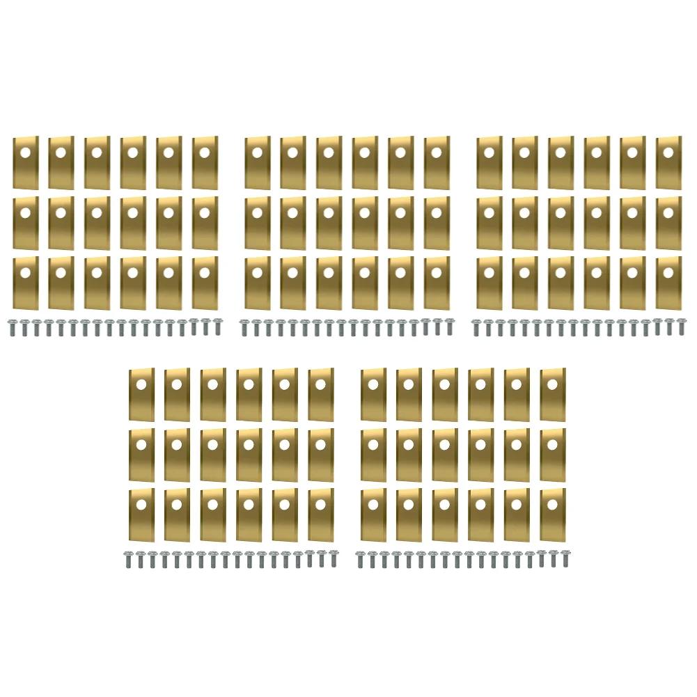 90-18x Lawn Mower Cutting Blade Set Stainless Steel Mower Cutter Blade Single Hole Lawn Mower Blade for Worx Landroid Lawn Mower