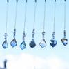 Crystal Suncatcher Pendant Heart Diamond Hanging Wide Chimes Outdoor Window Suncatcher Pendants Window Garden Decoration