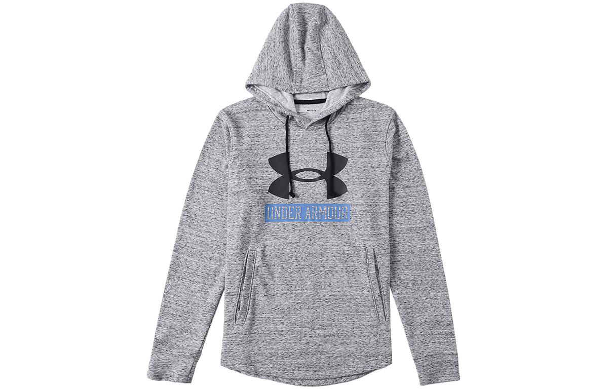 Under Armour Sweatshirts Men s Gray Hooded Moderate Other 1370390-112 XXL