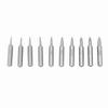 10pcs Slotted Bits Screwdriver Bits Set 4mm Shank Precision Screwdriver Bits  For Repair