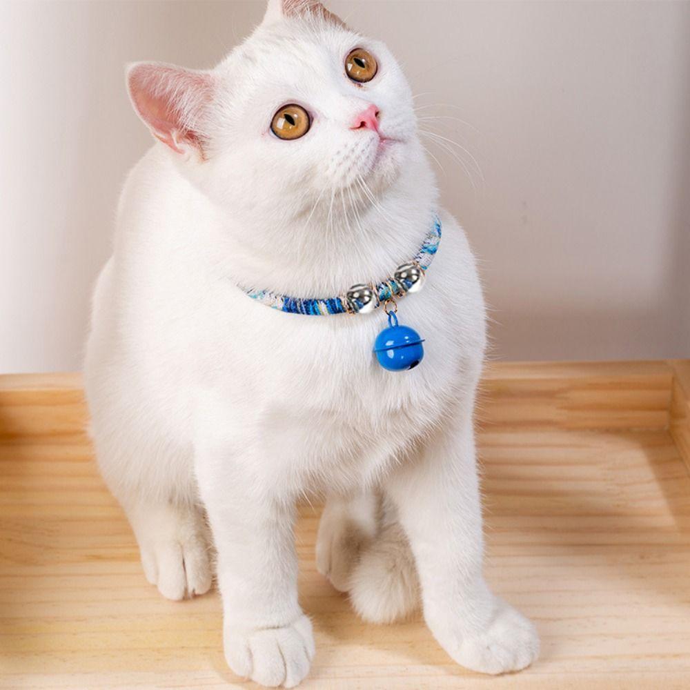 

Colorful Ethnic Wind Cat Collar Adjustable Cat Necklace Fashion Dog Neck Strap Puppy