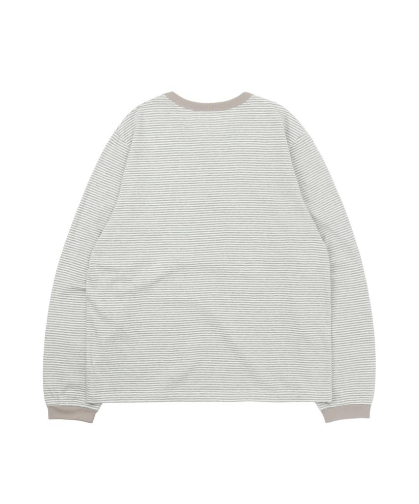 Sseonegteu St Henley Neck Ls Tee - Oatmeal