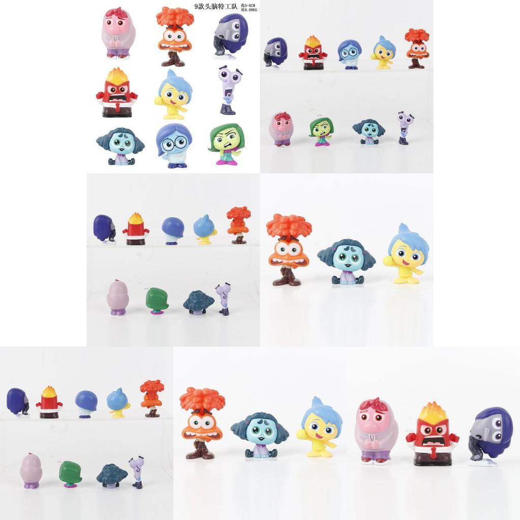 Adorable Inside Out Pvc Figure Collectible Set Fun Models Display Toys