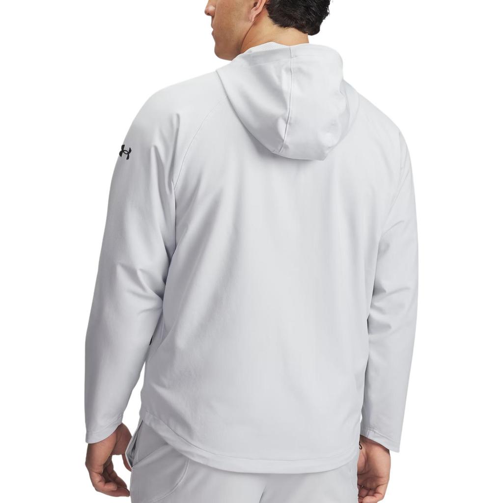 Under Armour UA Jackets Men's Gray Hooded Moderate Other 1370494-014