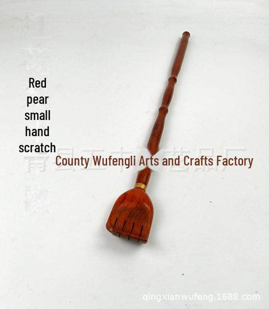 Rotes Rosenholz Hühnerflügel Musik Kratzer