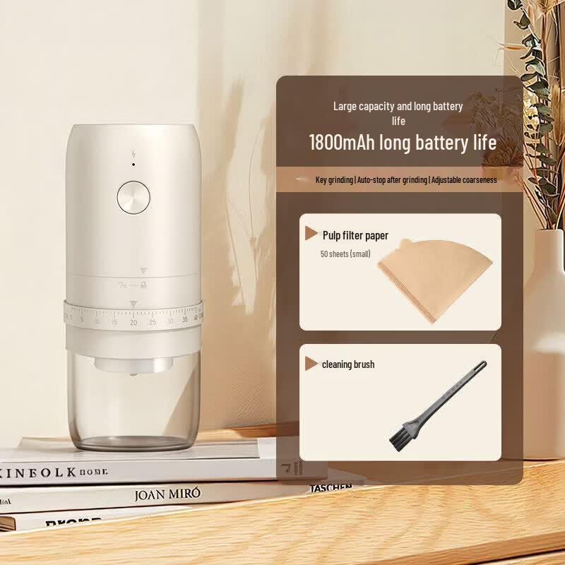 Qiwai Electric Portable Coffee Grinder