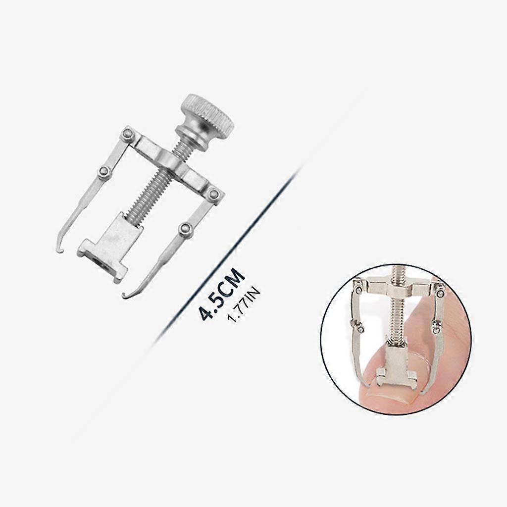 6pcs/set Cuticle Remover Kit Nail Clipper Trimmer for Cuticle Ingrown Nails Pedicure Manicure Tool Multicolor