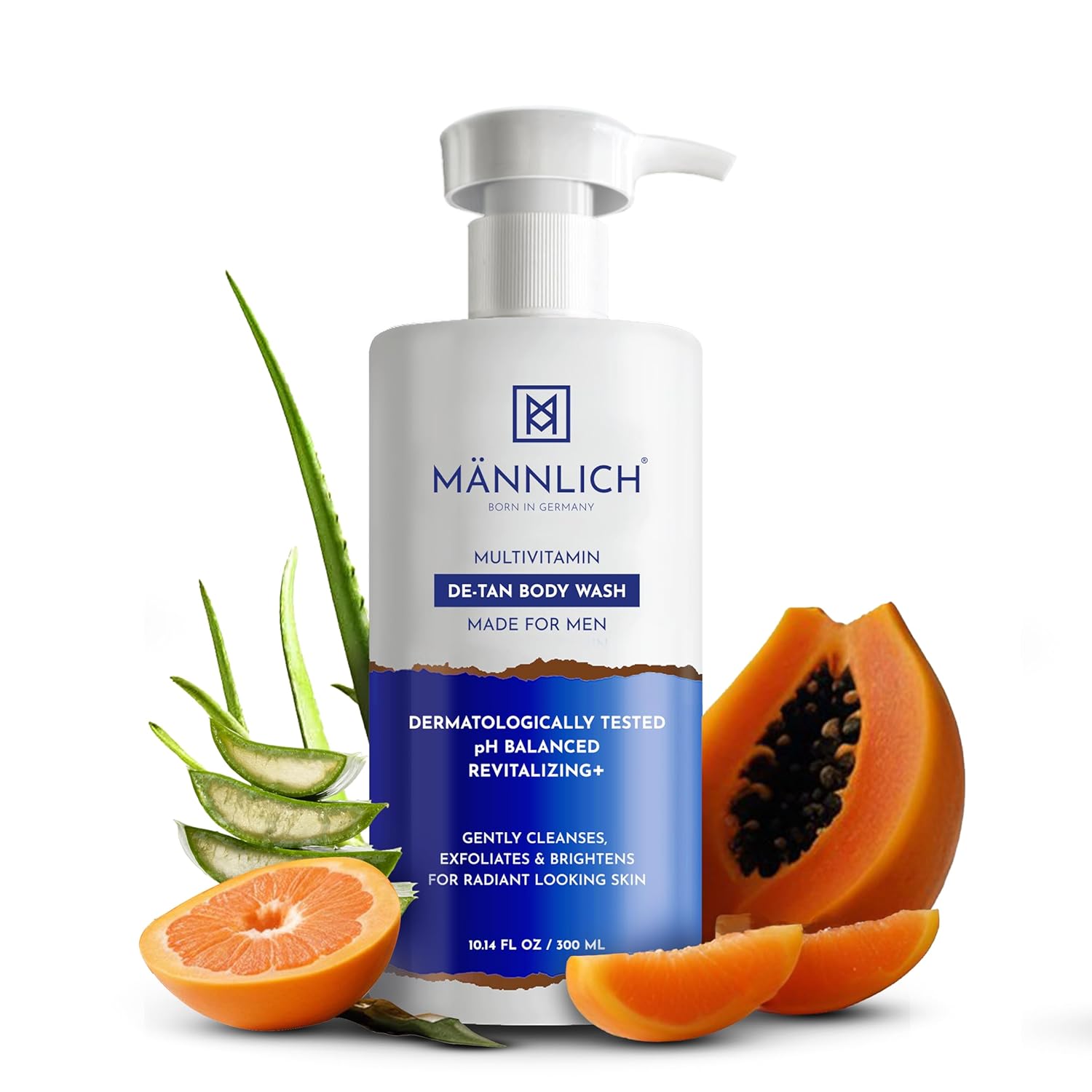 

Mannlich De-Tan & Detox Body Wash (300 ml) 300 ml