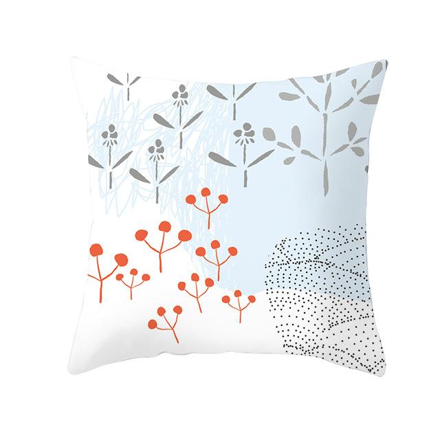 Geometric Printing Cushion Cover Creative Geometric Polyester Decorative Pillowcase Home Accessories Sofa Pillow Case Almohada