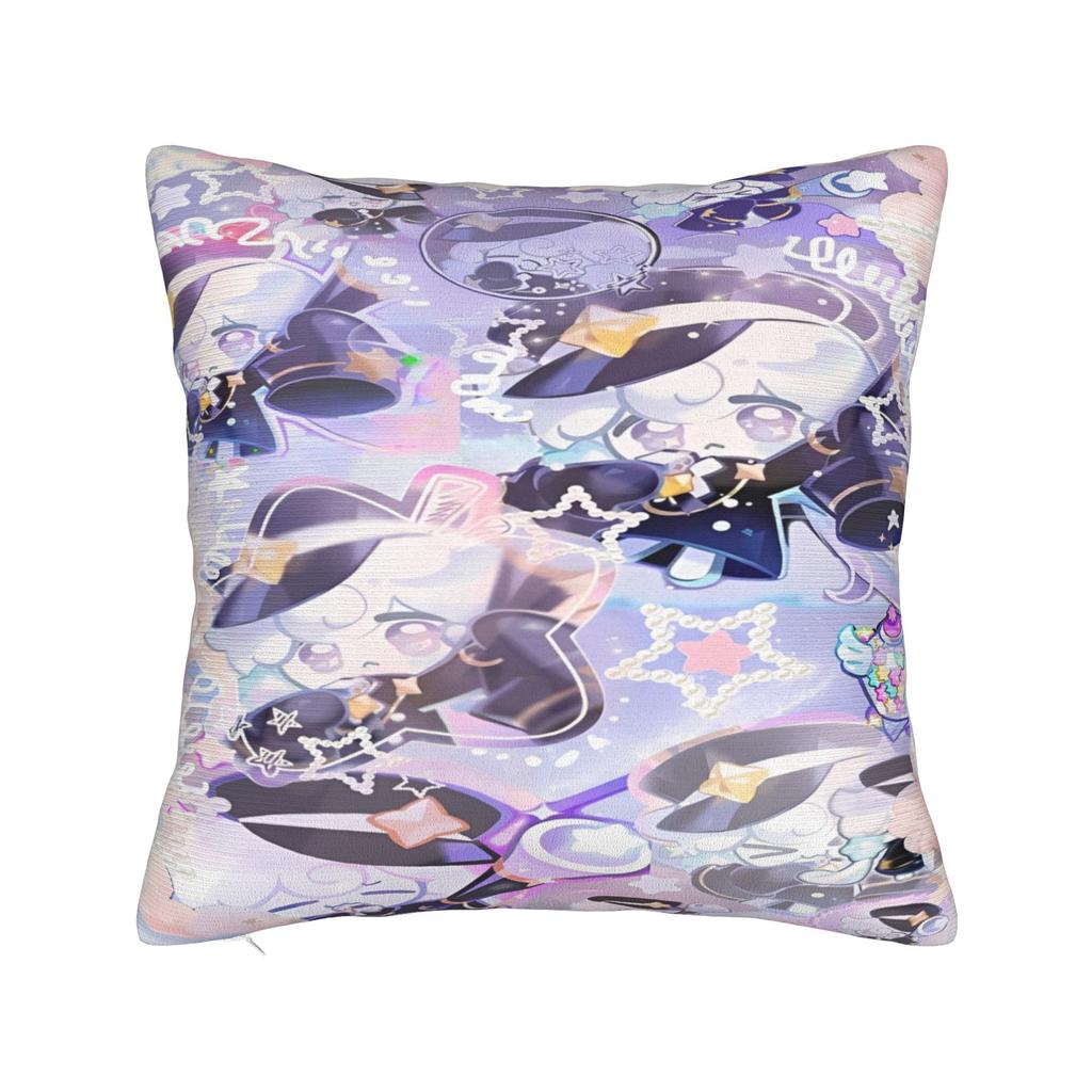 Cookie Run Kingdom Printed Pillowcase Cushion Cover anime cartoon Pillow Covers New Style Home Decorations Zippered Multi Size
